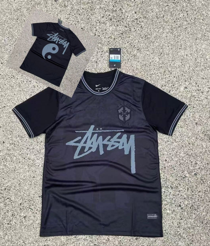 Brazil x Stüssy Limited Edition Football Jersey "DarkNight"