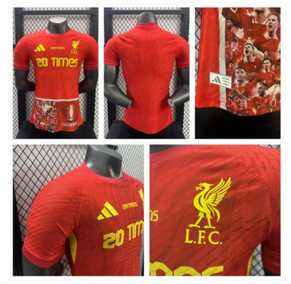 Liverpool "20 Times" Special Edition Football Jersey