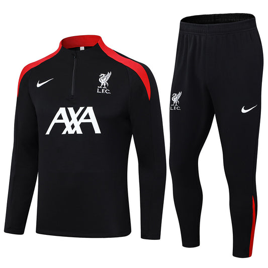 Liverpool 24/25 Black Training Tracksuit