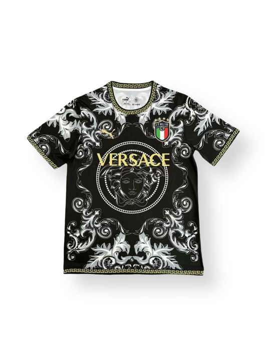 Versace x Italy Special Edition Football Jersey (Black)