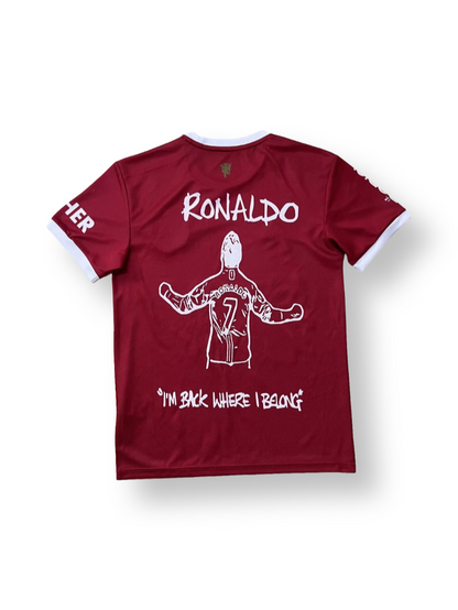 Manchester United "Cr7 is Home" Special Edition Football Jersey