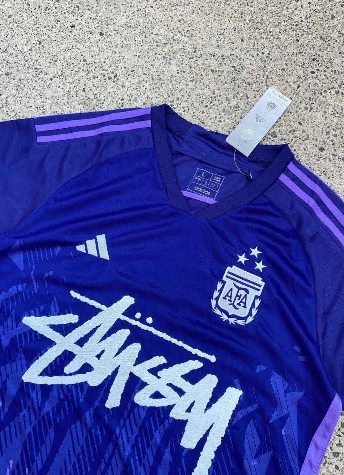 Argentina Away x Stüssy Special Edition Football Jersey