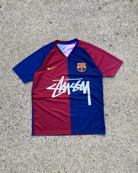 Barcelona x Stüssy Limited Edition Football Jersey *VERY RARE*