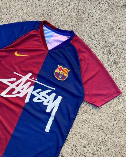 Barcelona x Stüssy Limited Edition Football Jersey *VERY RARE*