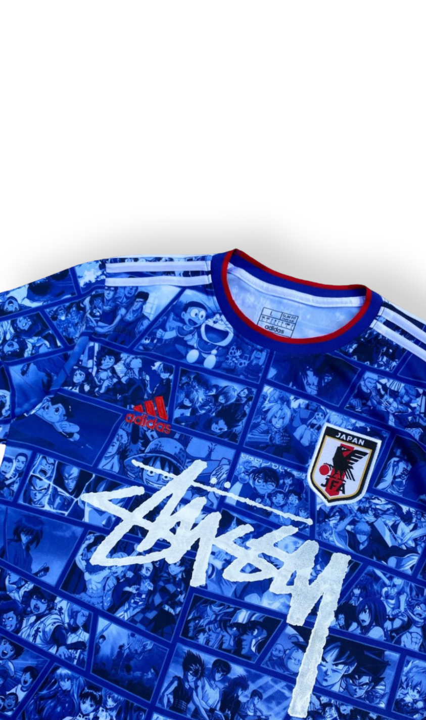 Japan Anime x Stüssy Limited Edition Football Jersey