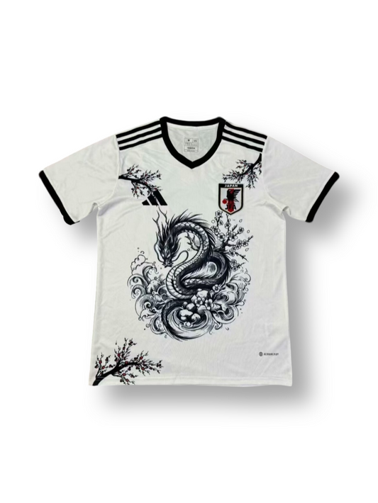 Japan White Dragon Limited Edition Football Jersey