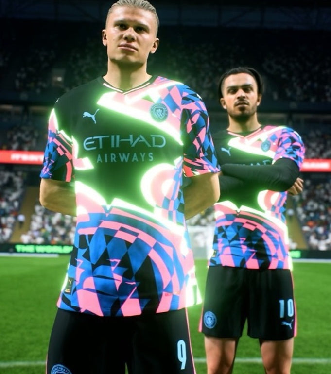 Manchester city FC24 Inspired Special Edition Football Jersey *VERY RARE*