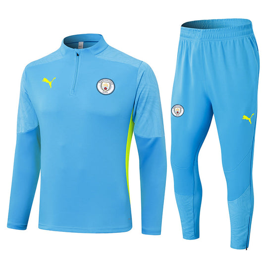 Manchester City 23/24 Half-Zip Youth TrackSuit