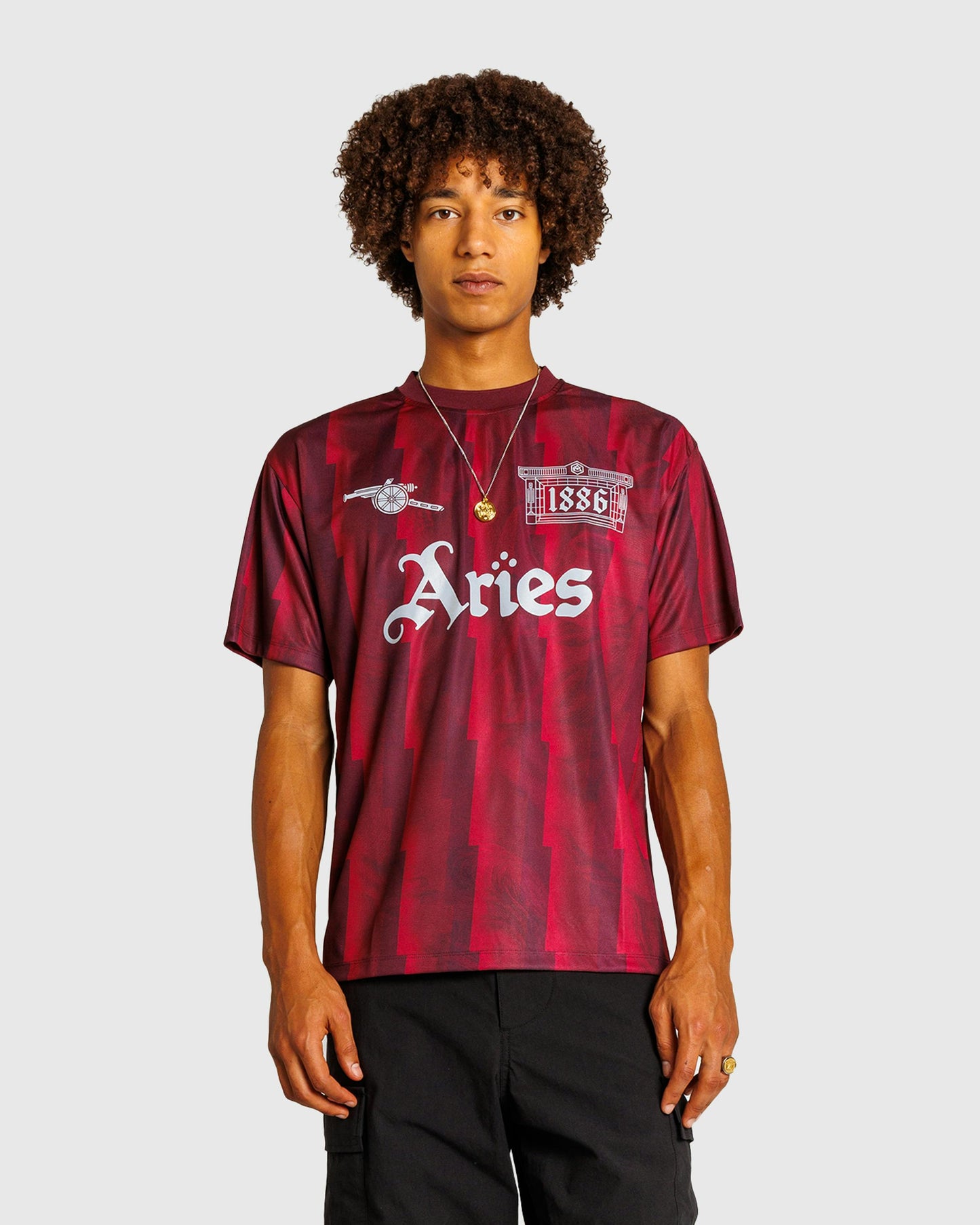 Arsenal x Aries Lightning Stripe  Light Weight Football Jersey