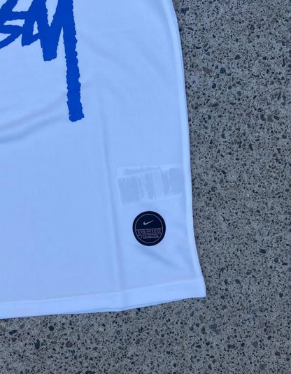 Brazil x Stüssy Special Edition Football Jersey White/Blue