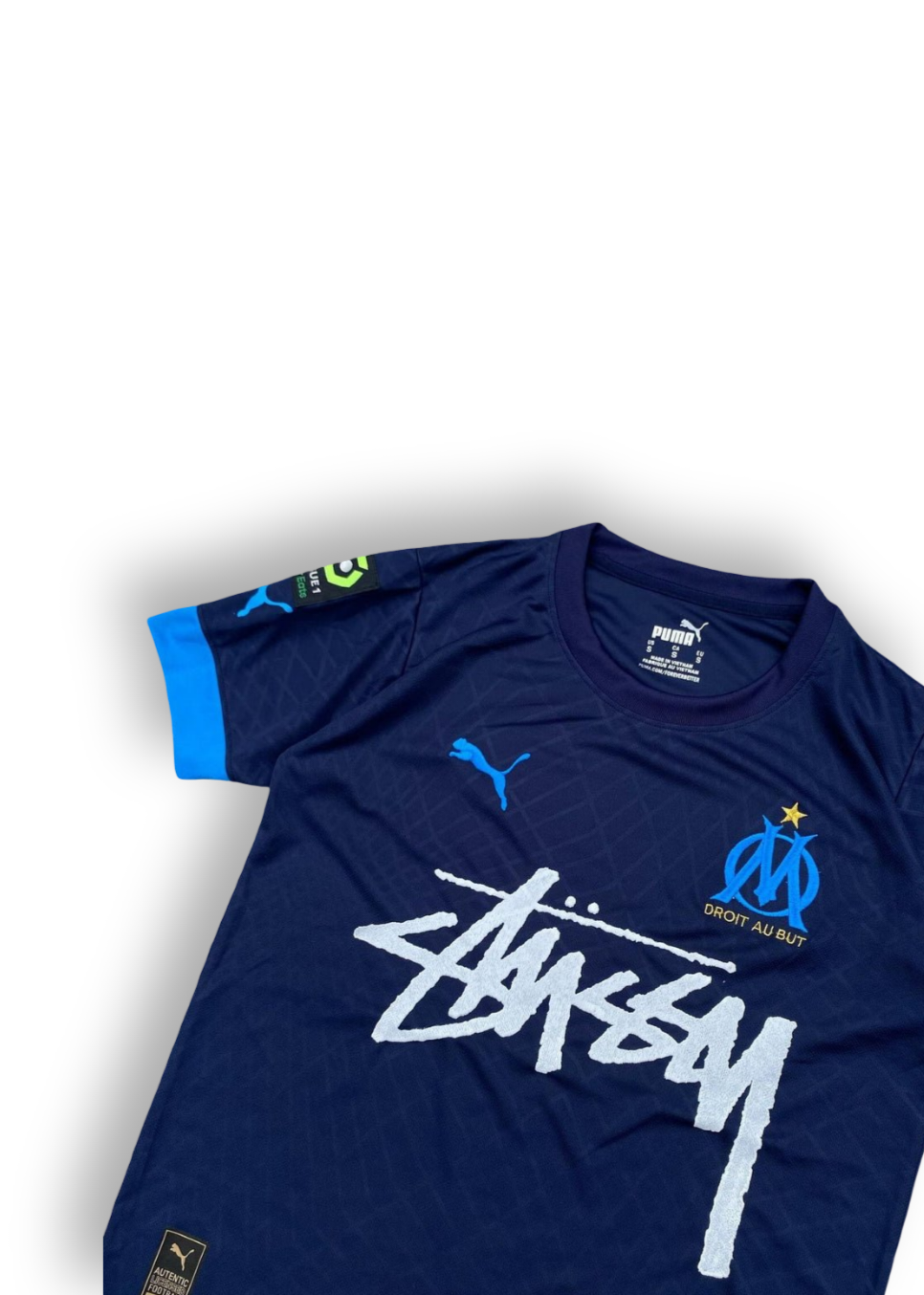 Olympique Marseille x Stüssy Special Edition Football Jersey
