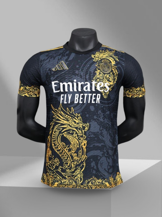 Real Madrid "Dragons Crest" Ultra Rare Football Jersey