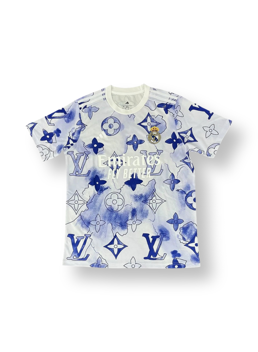 Real Madrid x Louis Vuitton "White Chips" Special Edition Football Jersey