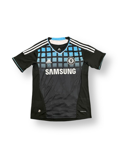 2011-12 Chelsea Adidas Away Football Shirt Black