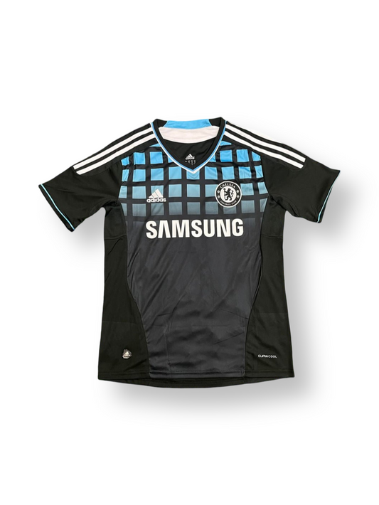 2011-12 Chelsea Adidas Away Football Shirt Black