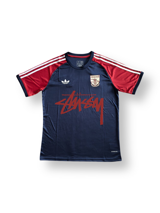 Arsenal x Stüssy Royal Blue Retro Remake Limited Edition