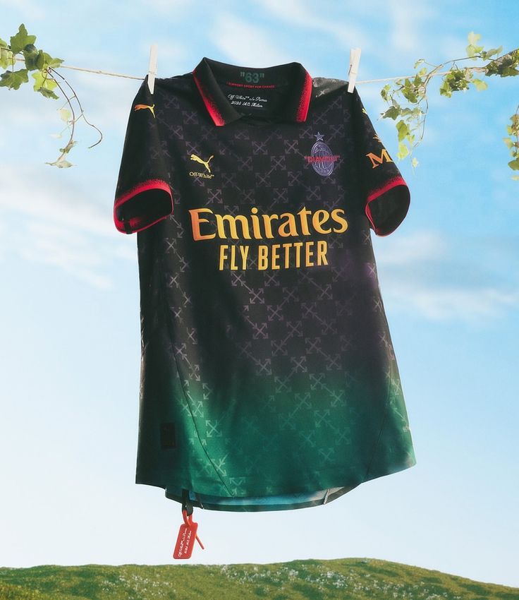 AC Milan x Off-White "Diavoli" Limited Edition Football Jersey
