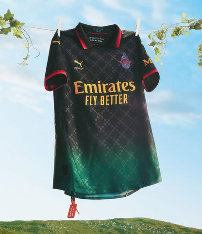 AC Milan x Off-White "Diavoli" Limited Edition Football Jersey