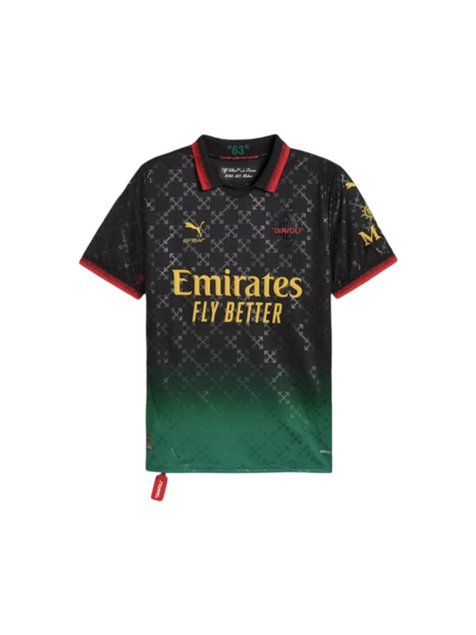 AC Milan x Off-White "Diavoli" Limited Edition Football Jersey