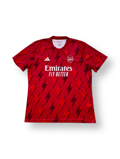 Arsenal "Lightning" Pre-Match Premium Football Jersey
