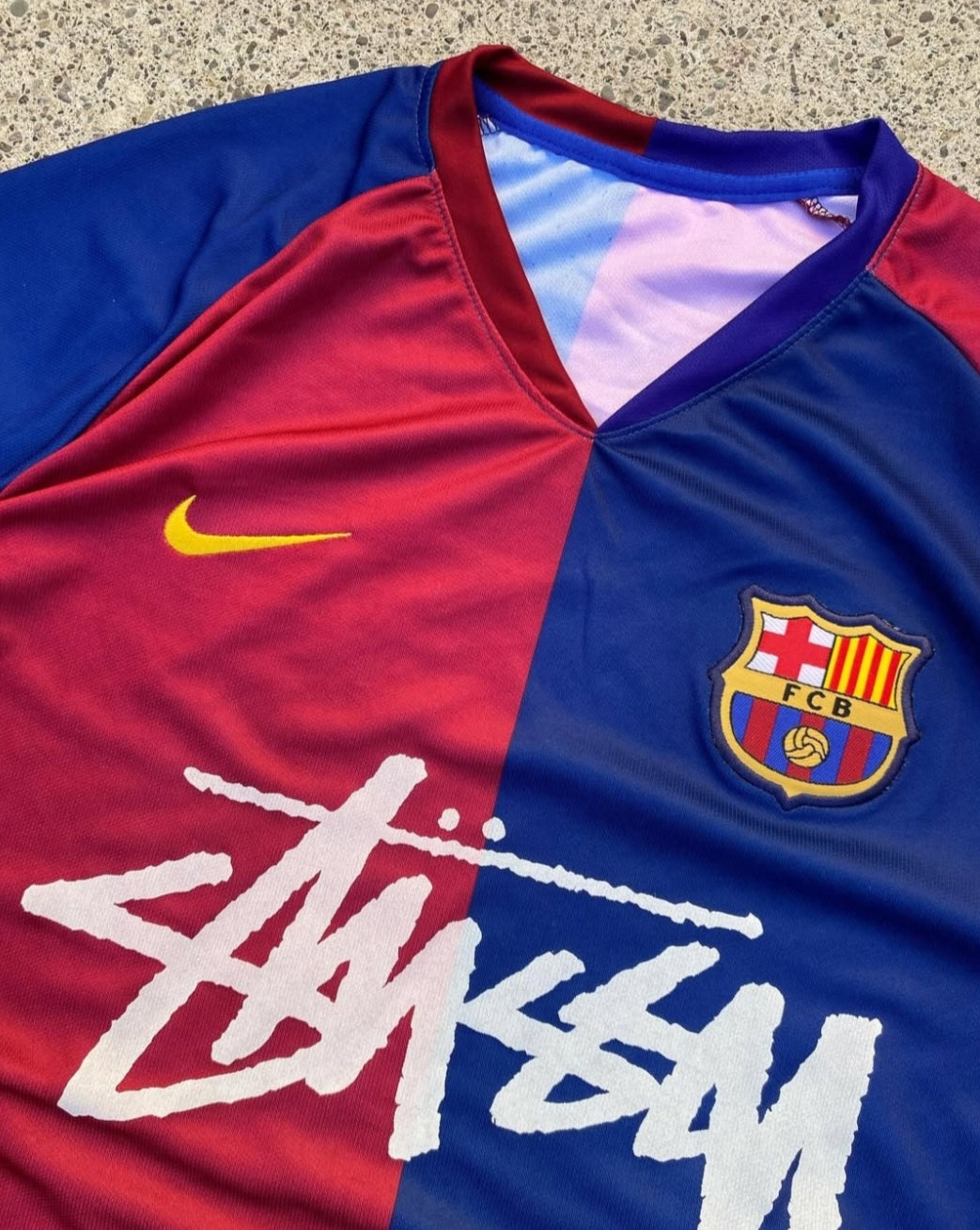 Barcelona x Stüssy Limited Edition Football Jersey *VERY RARE*