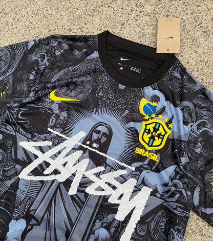 Christ The Redeemer x Stüssy Brazil Special Edition Football Jersey