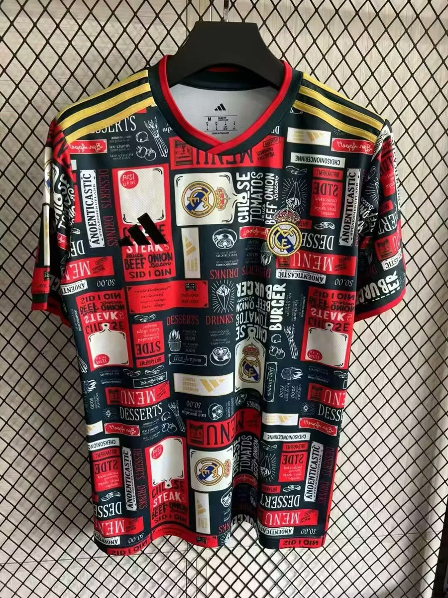Real Madrid "Full Menu" Special Edition Football Jersey