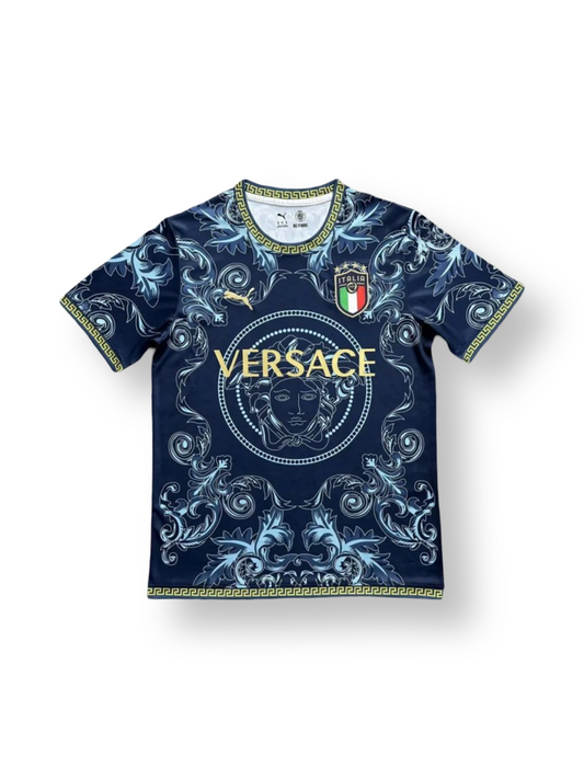 Versace x Italy Special Edition Football Jersey (Blue)