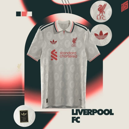 Liverpool RARE Special Edition White Night Football Jersey
