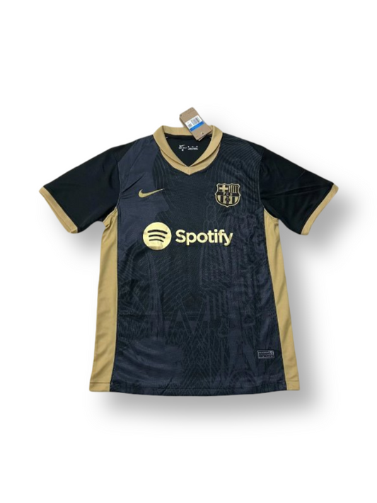 Barcelona Black and Gold Special Edition Football Jersey