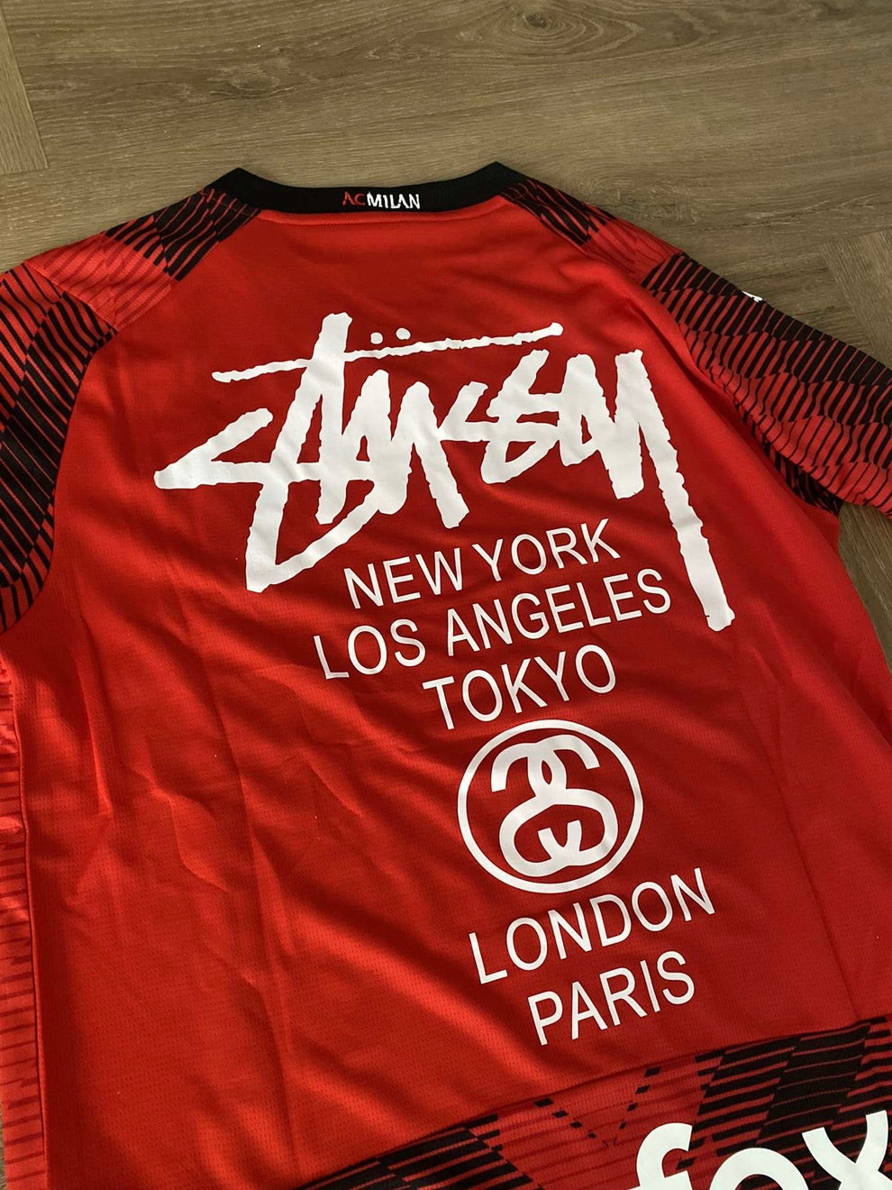 Ac Milan x Stüssy Special Edition Football Jersey