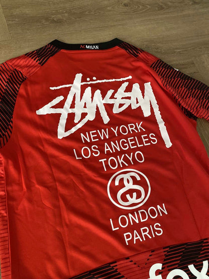 Ac Milan x Stüssy Special Edition Football Jersey