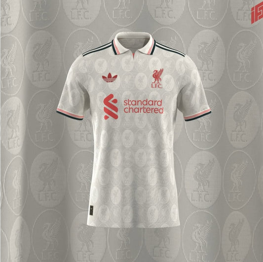 Liverpool RARE Special Edition White Night Football Jersey